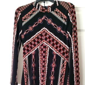 Black Patterned Dress